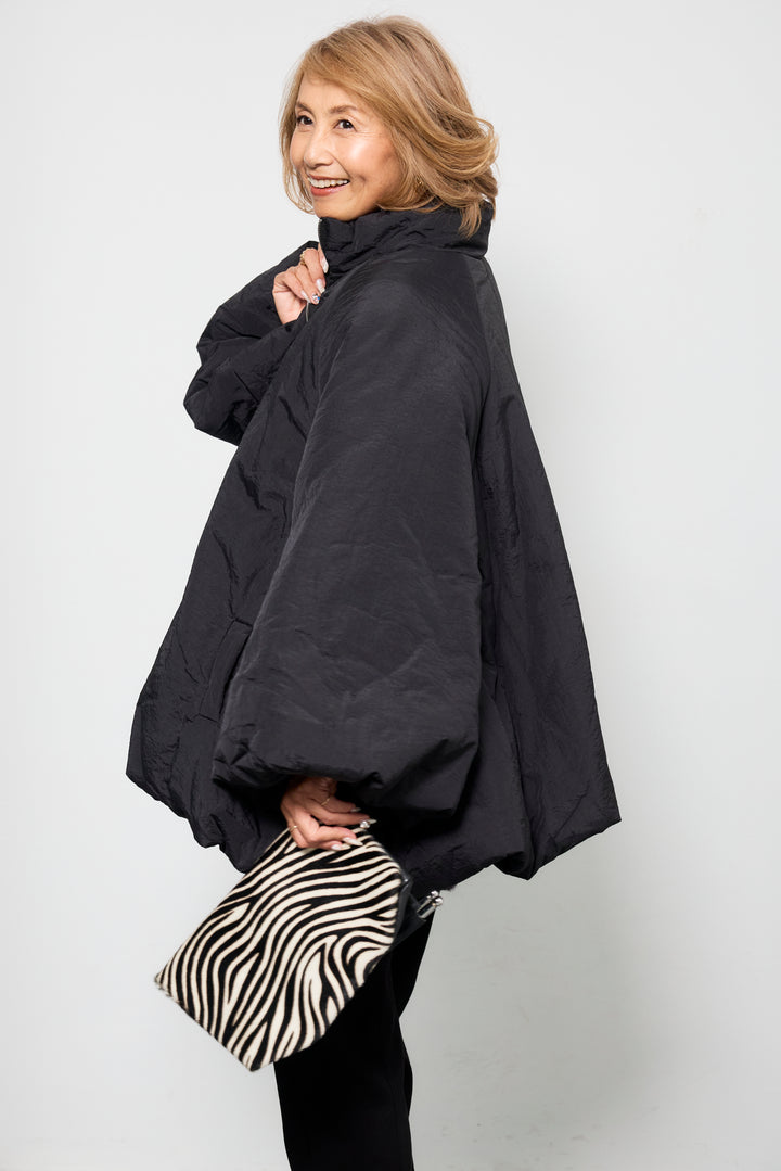 [SET]中綿バルーンコート+ライトダンボールジョガーパンツ(2set)