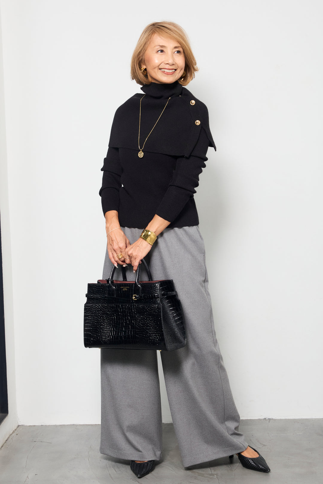 コスミカルウォームワイドパンツ