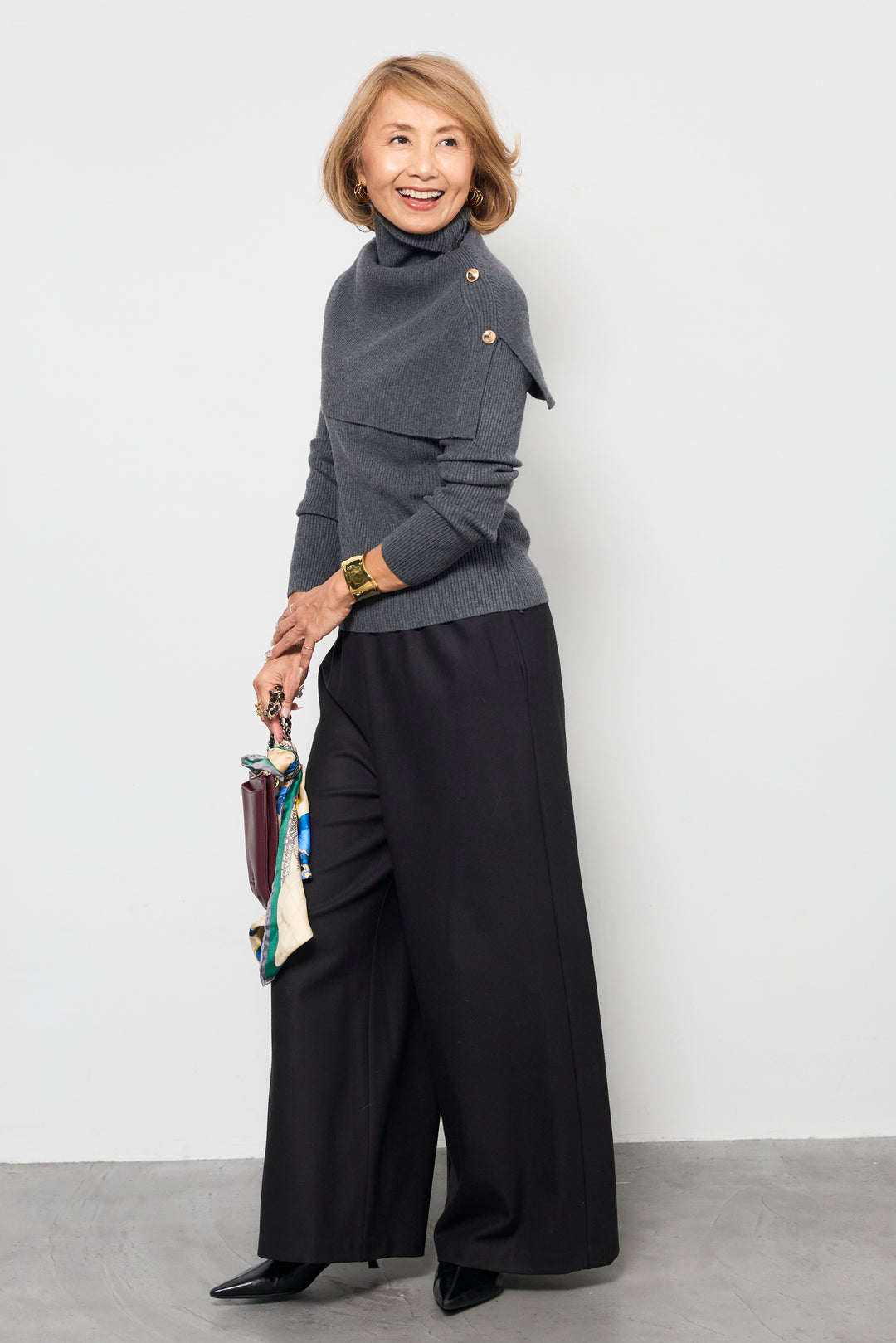 コスミカルウォームワイドパンツ