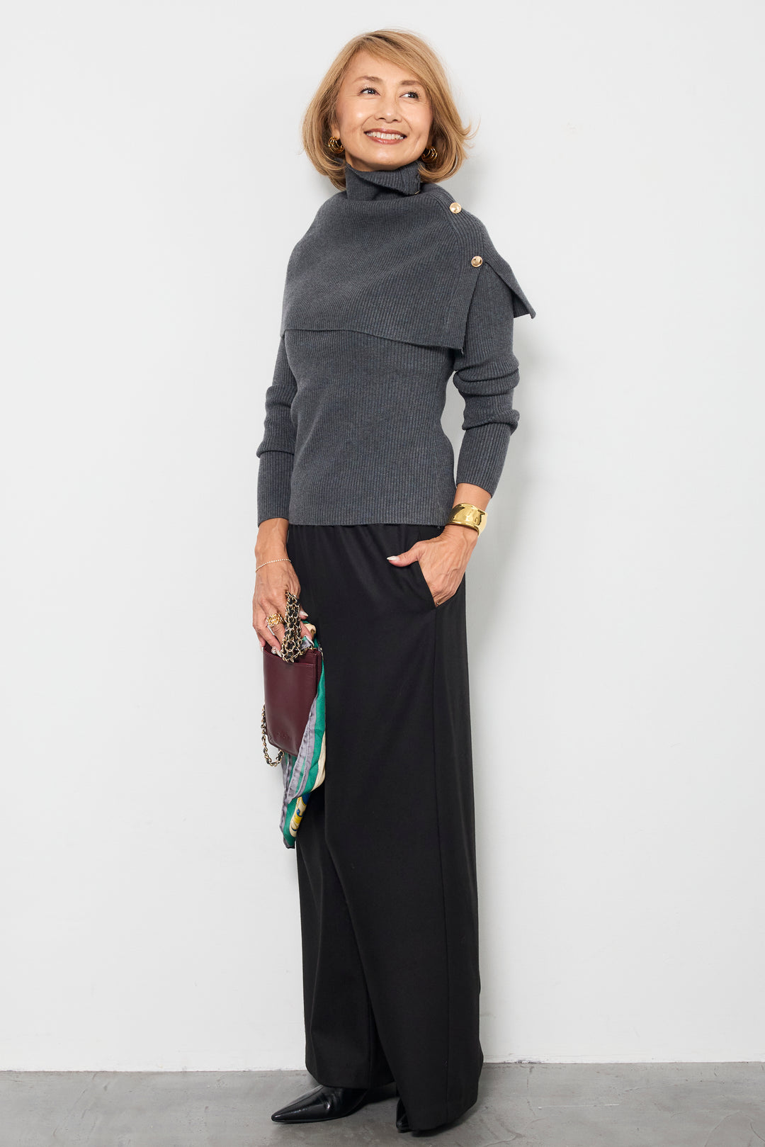 コスミカルウォームワイドパンツ