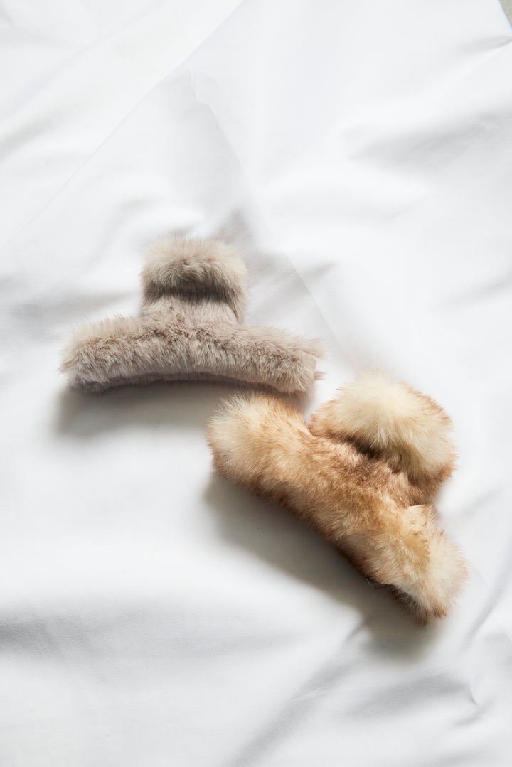 [SET]【美容液】HARI CHARGE SERUM+もこもこ ボア ミニトートバッグ+フェイクファーヘアクリップ(3set)