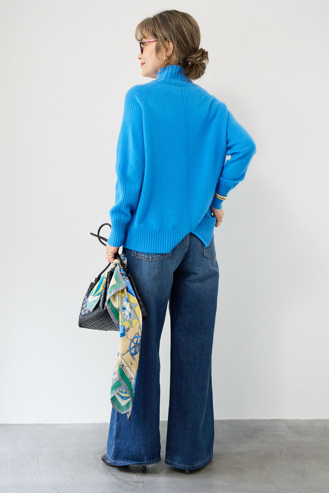 カシミア プルオーバーニット