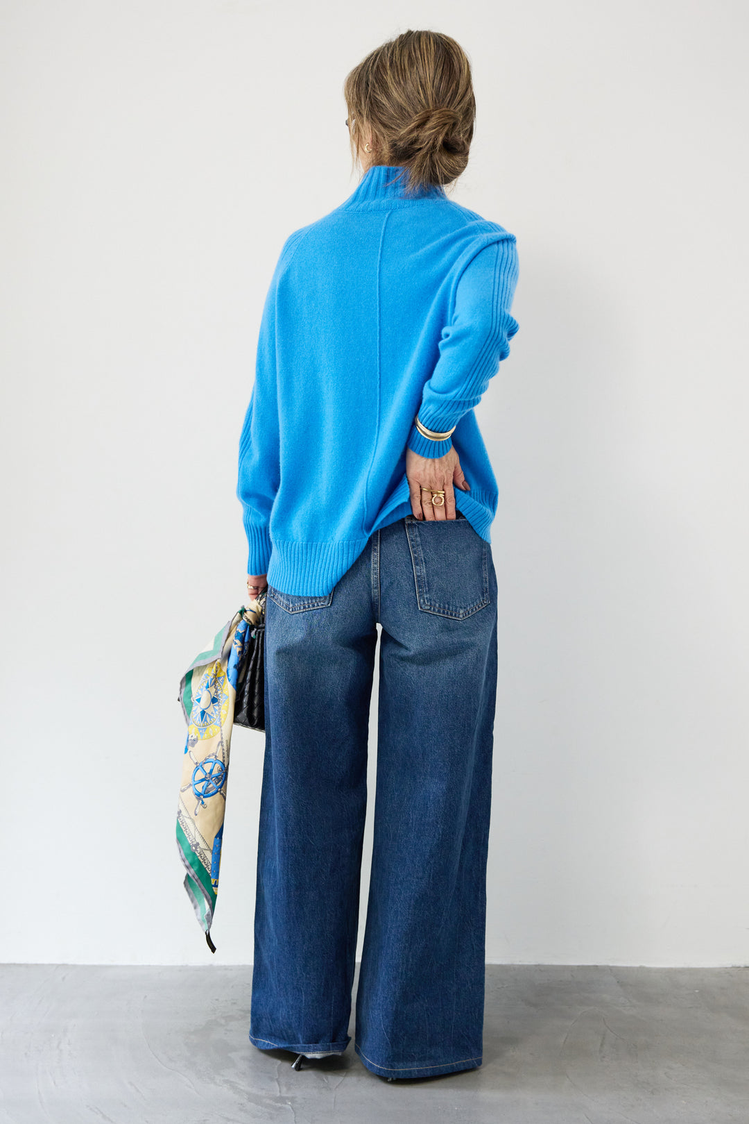 カシミア プルオーバーニット