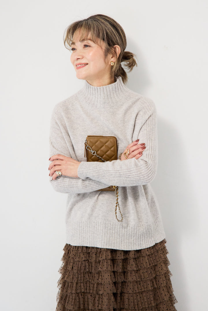 カシミア プルオーバーニット