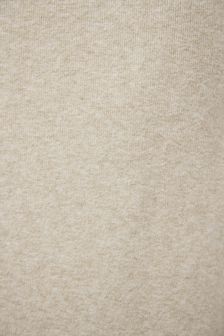 [SET]ロングミックスファーベスト+ニットアップ アシンメトリープルオーバー＆ロングスカート(2set)