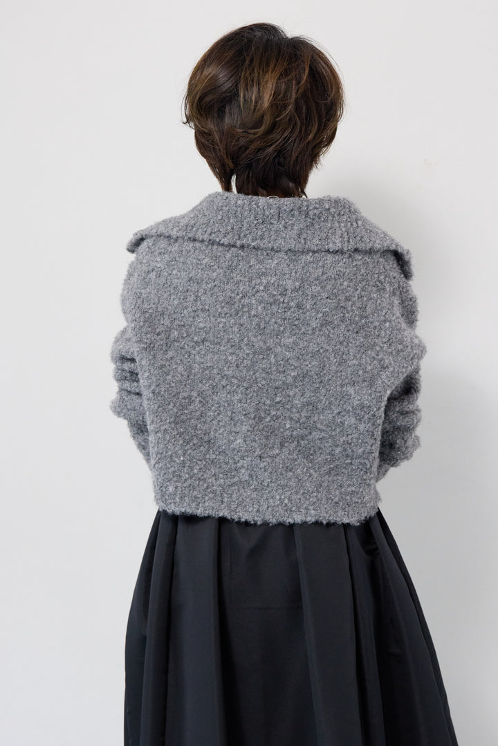 【ジャパンメイド】ライトグログランボリュームスカート