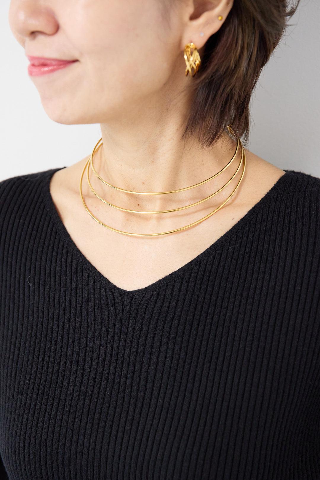 アーチラインメタルチョーカー