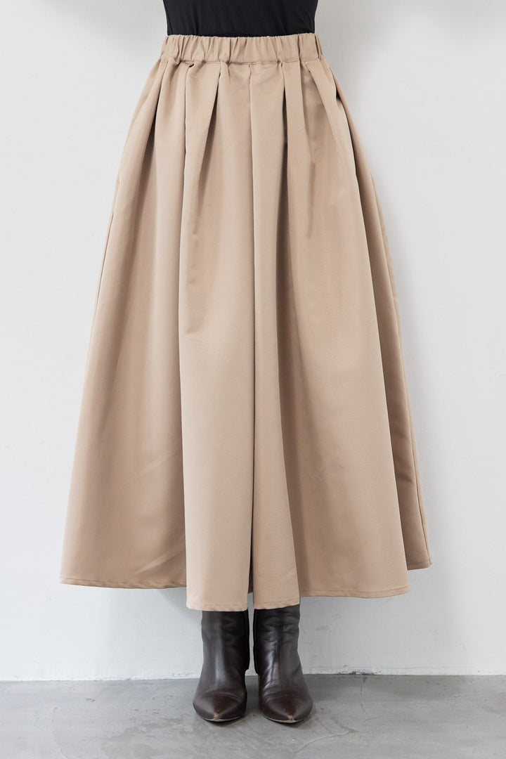 【ジャパンメイド】ライトグログランボリュームスカート