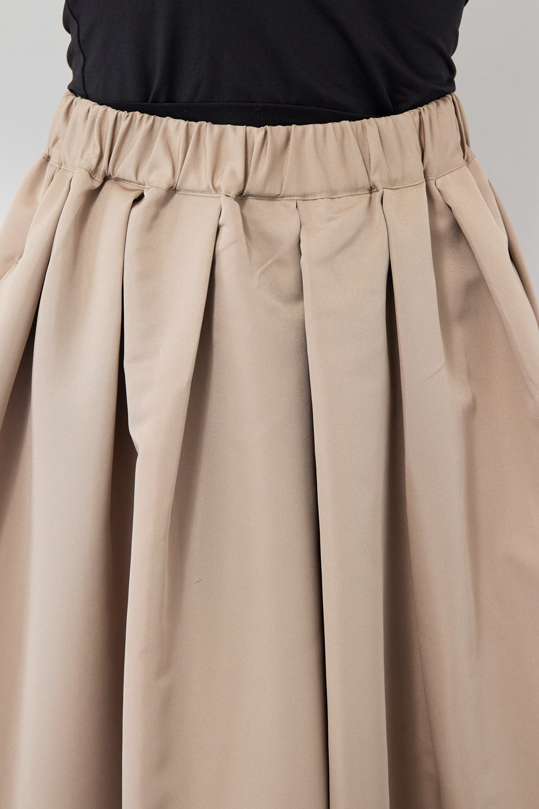 【ジャパンメイド】ライトグログランボリュームスカート