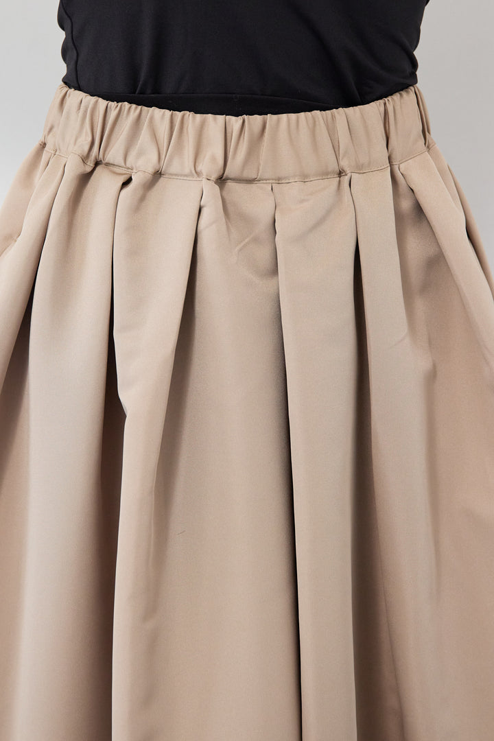 【ジャパンメイド】ライトグログランボリュームスカート