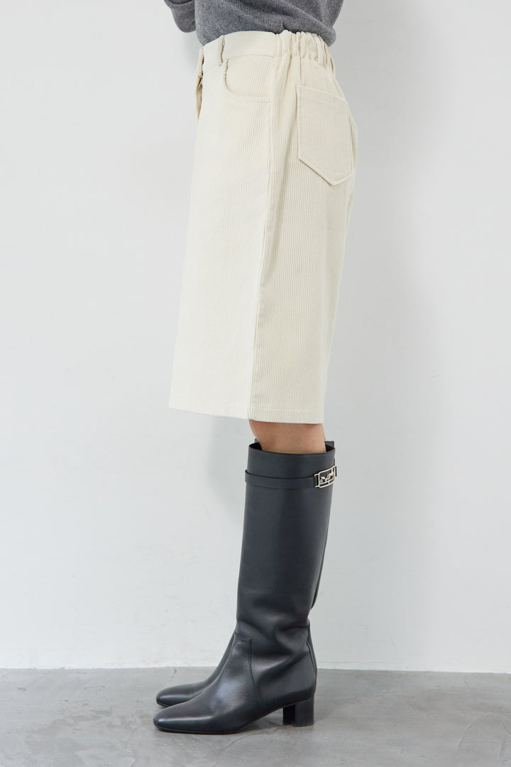 コーデュロイハーフパンツ