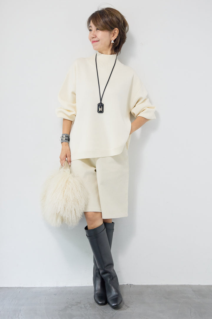 コーデュロイハーフパンツ