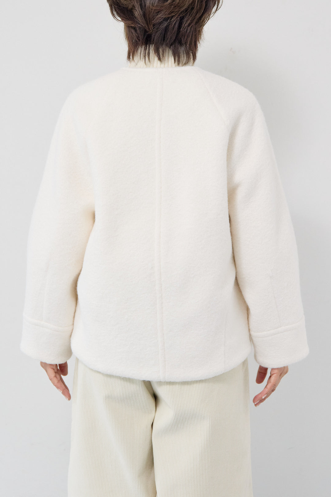 メルトンショートブルゾン