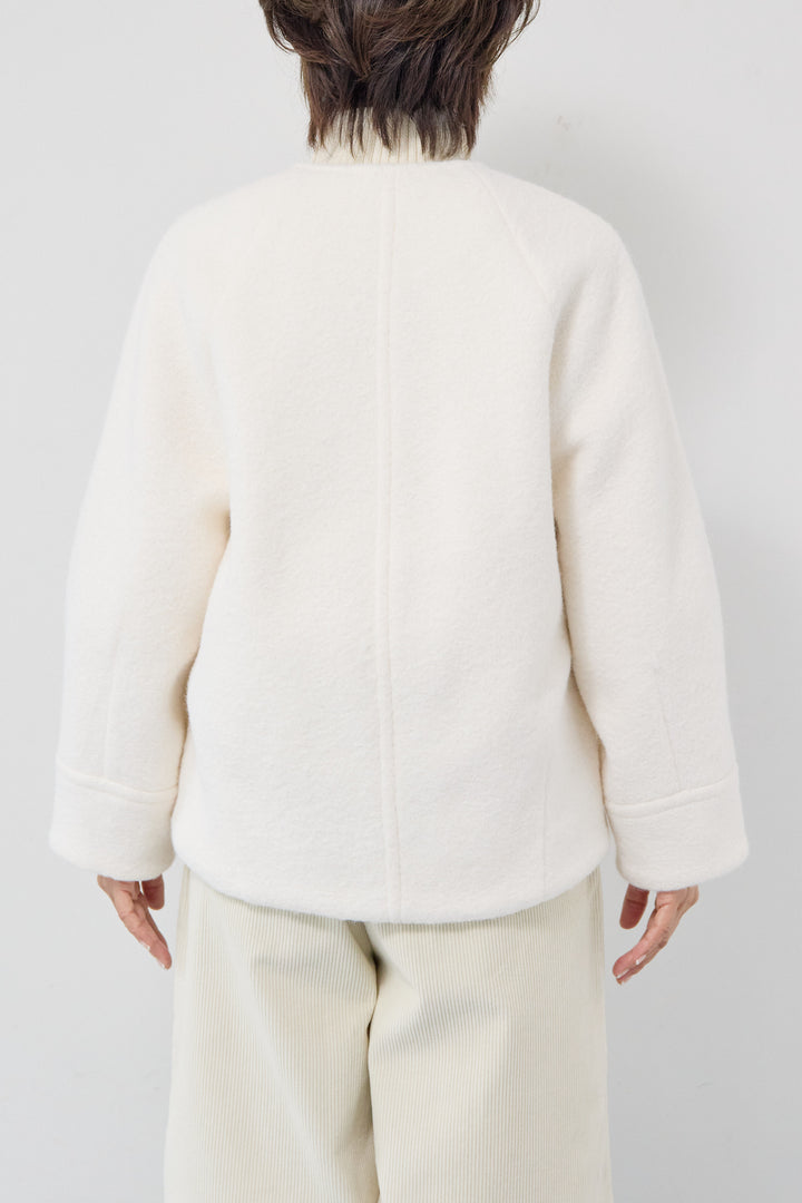 メルトンショートブルゾン