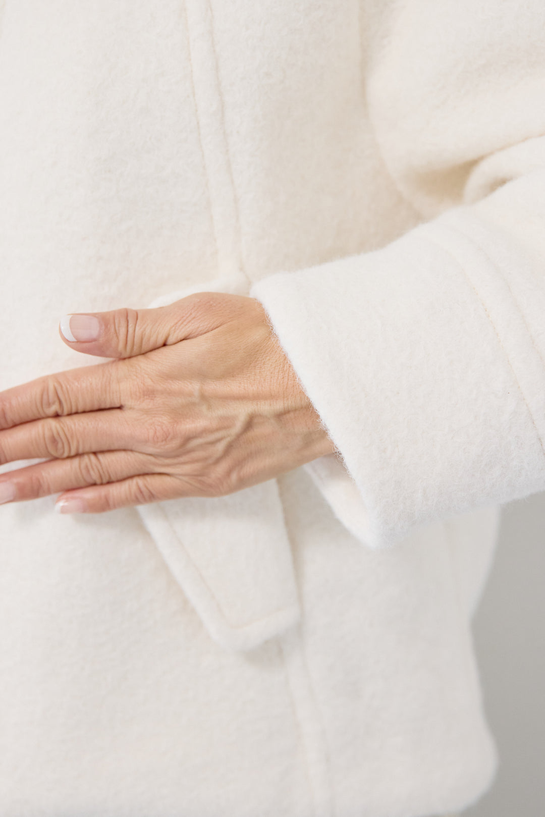 メルトンショートブルゾン