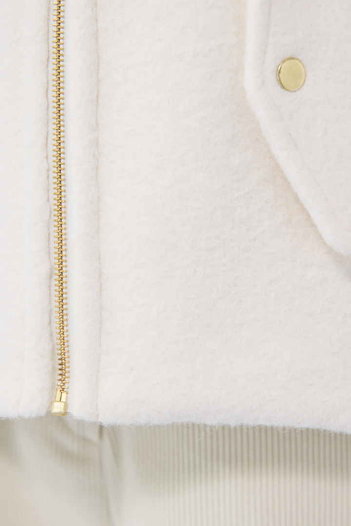 メルトンショートブルゾン