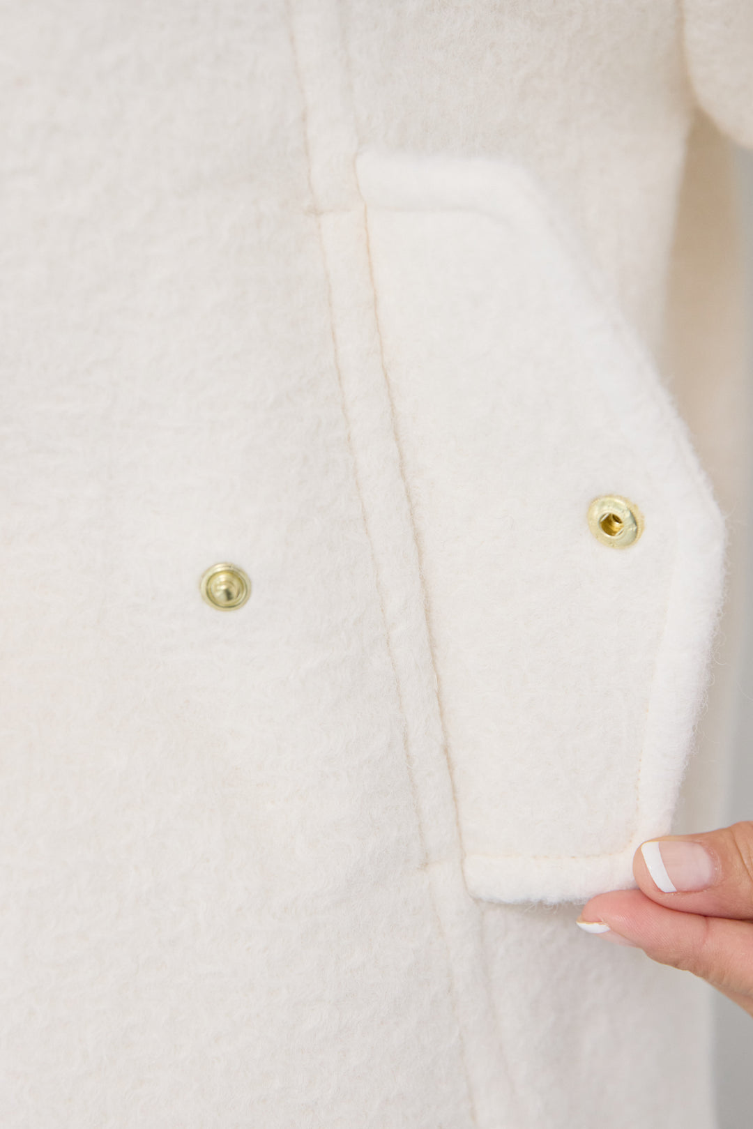 メルトンショートブルゾン