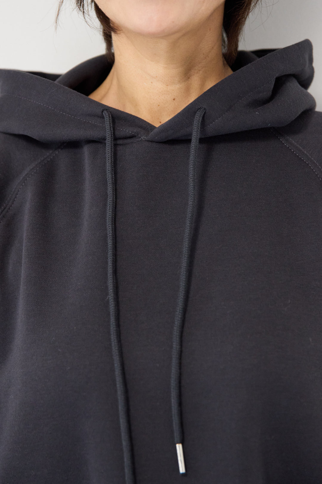 裏起毛サイドスリットスウェットワンピース