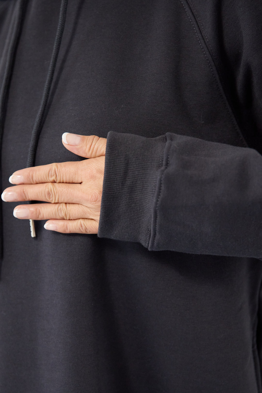 [SET]裏起毛サイドスリットスウェットワンピース+リバーシブルボアコート(2set)