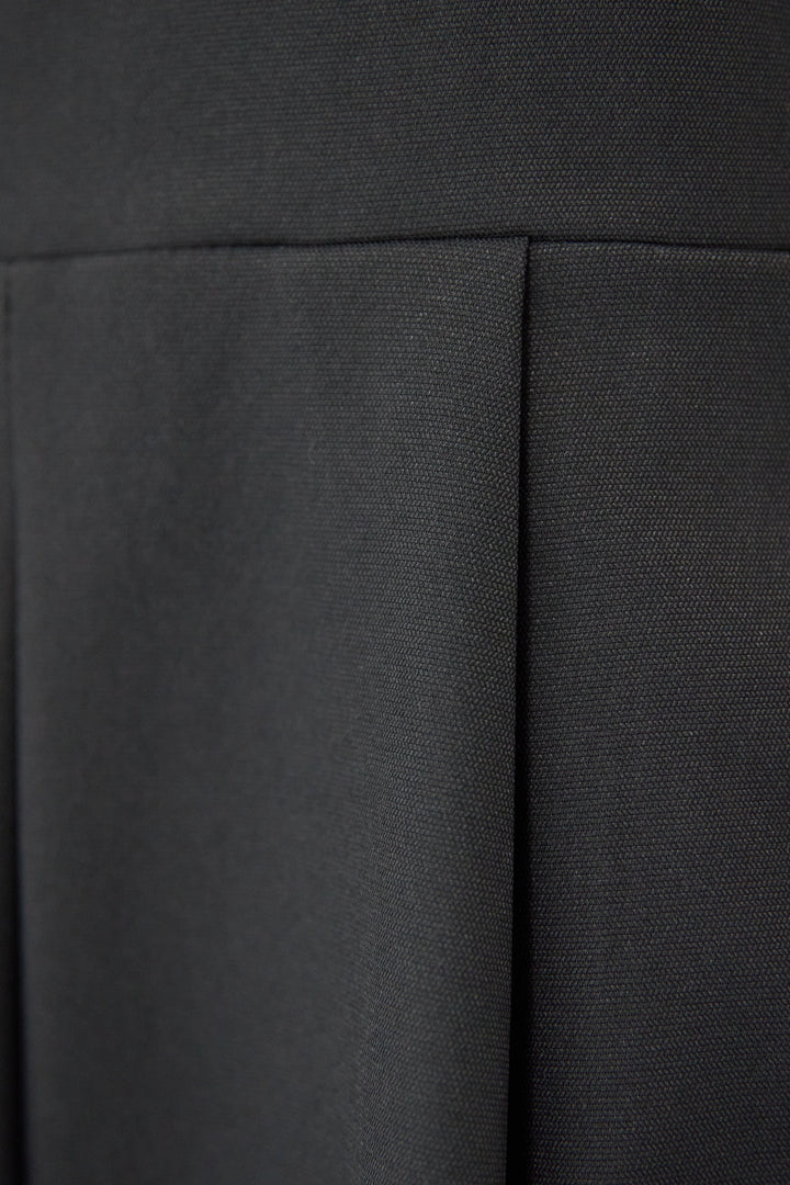 ハイウエストモードツイルサロペット