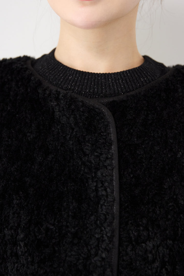 リバーシブルボアコート