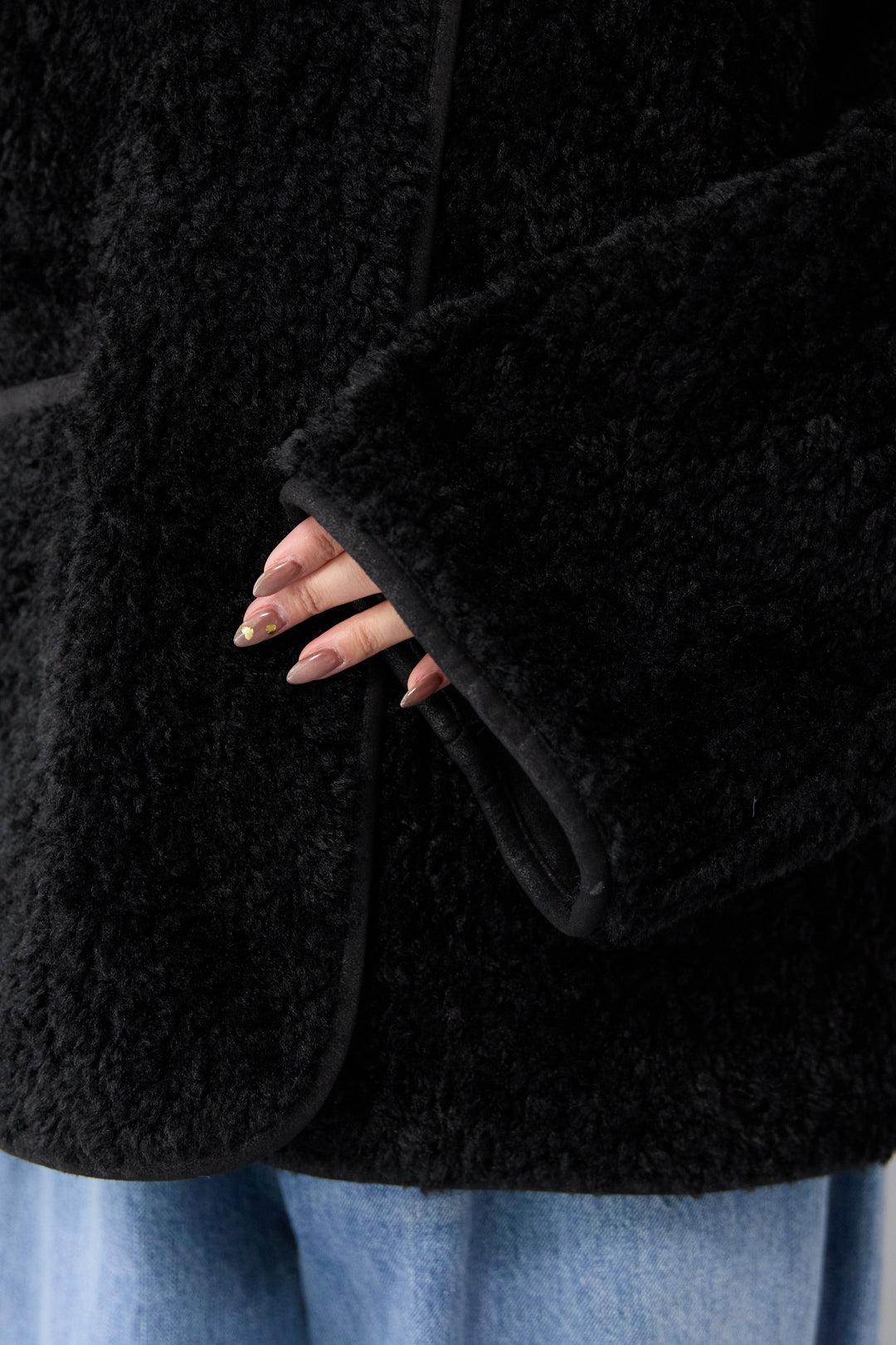 リバーシブルボアコート