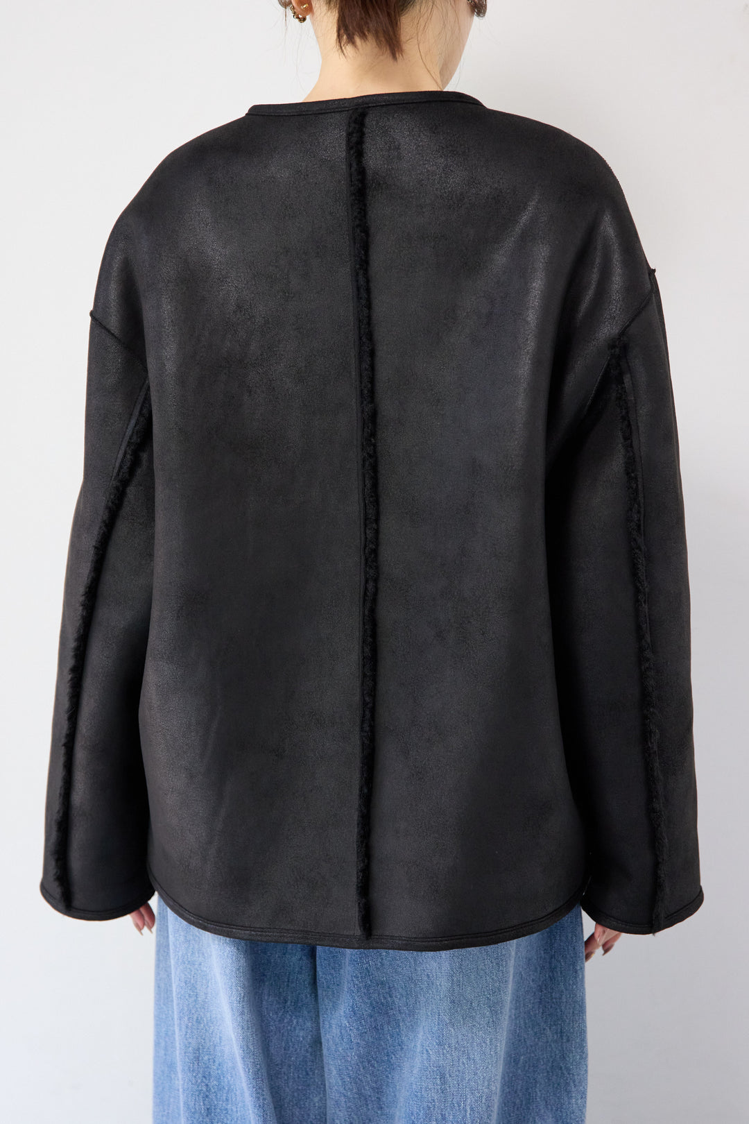 リバーシブルボアコート