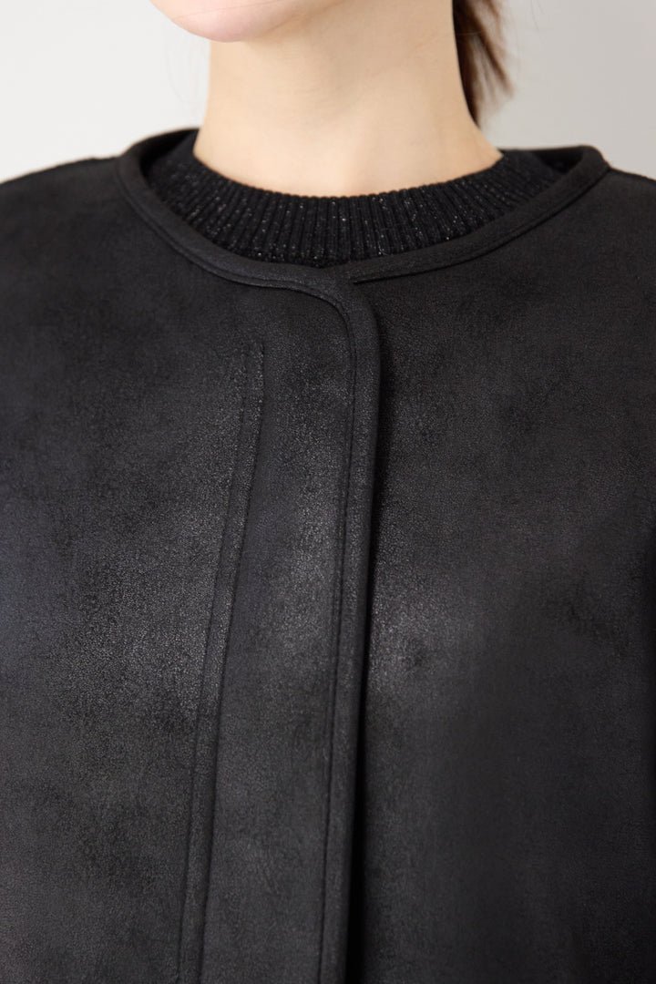 リバーシブルボアコート