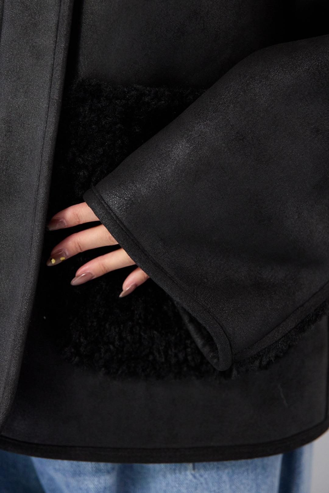 リバーシブルボアコート