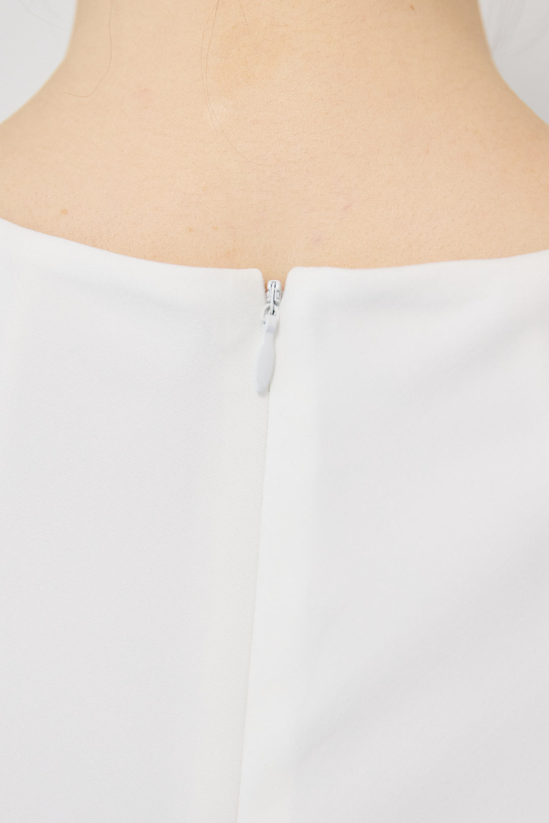 カラーデザインリブ袖トップス