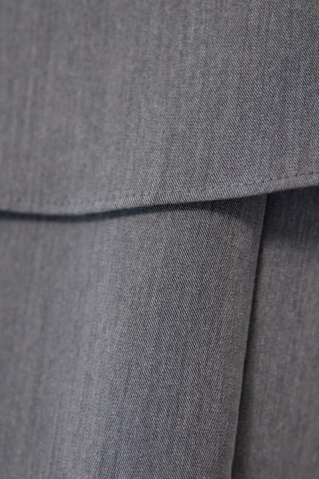 カラーデザインリブ袖トップス