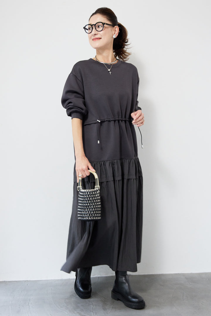 ウエストドロストドッキングワンピース