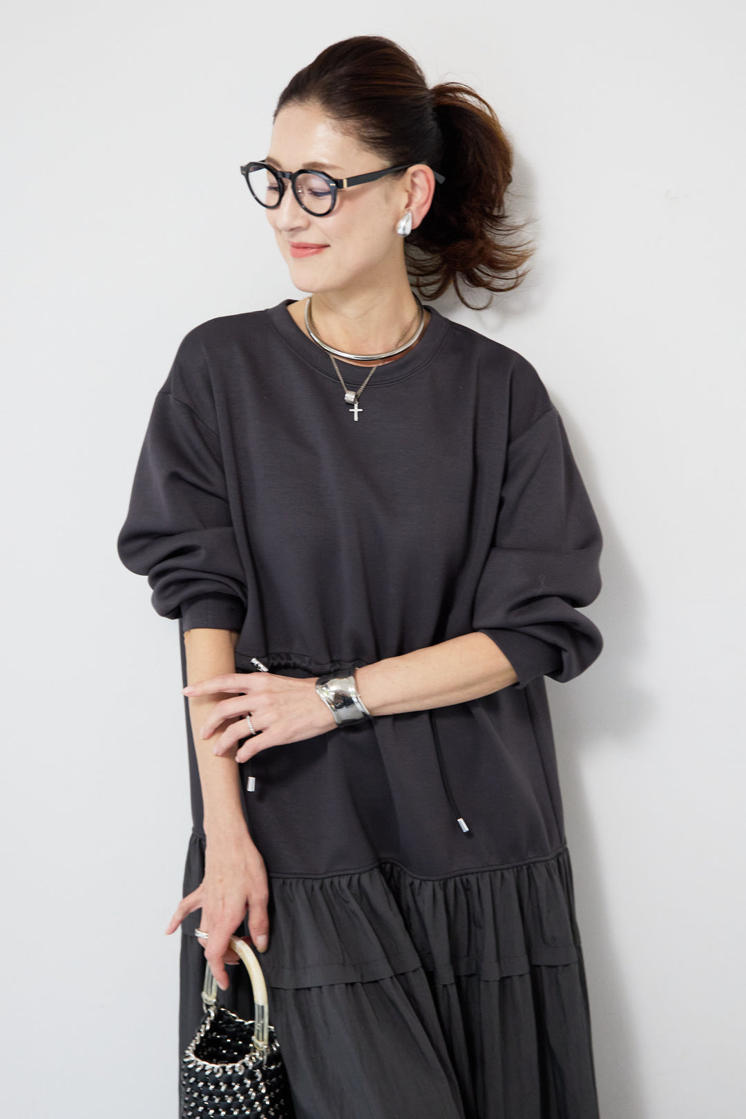 ウエストドロストドッキングワンピース