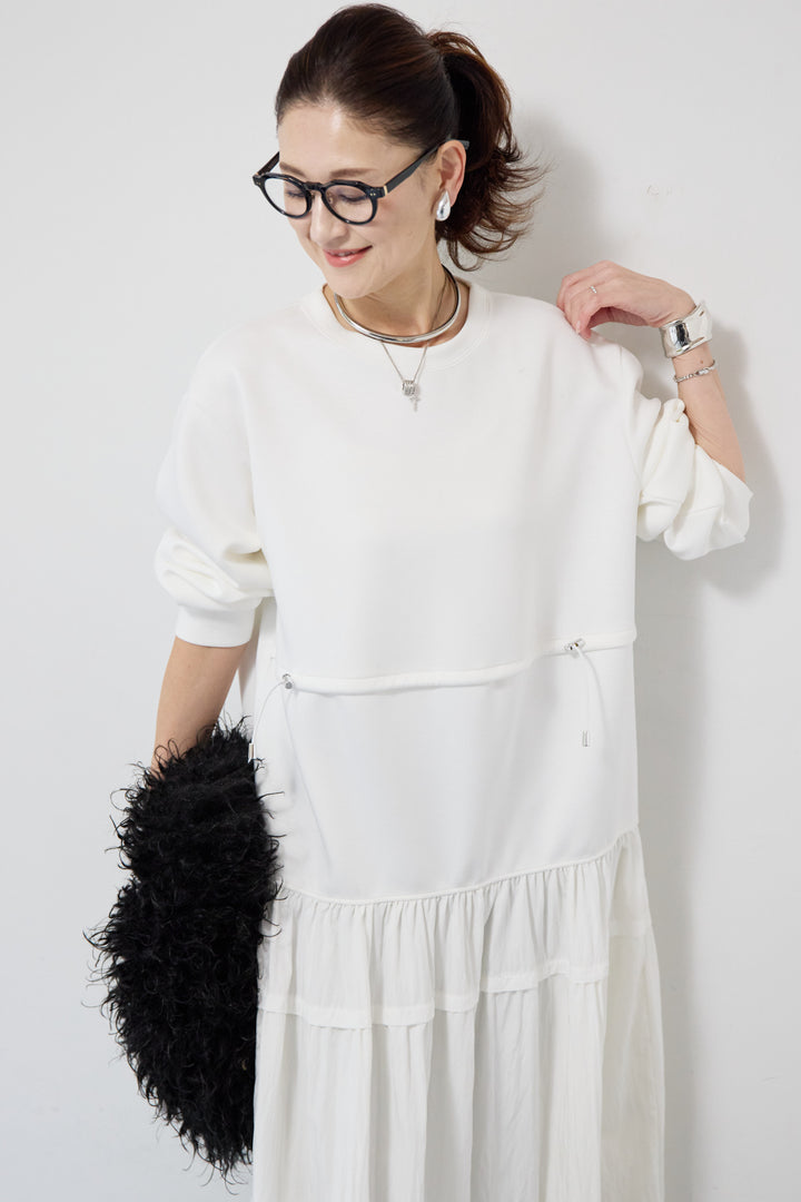 ウエストドロストドッキングワンピース