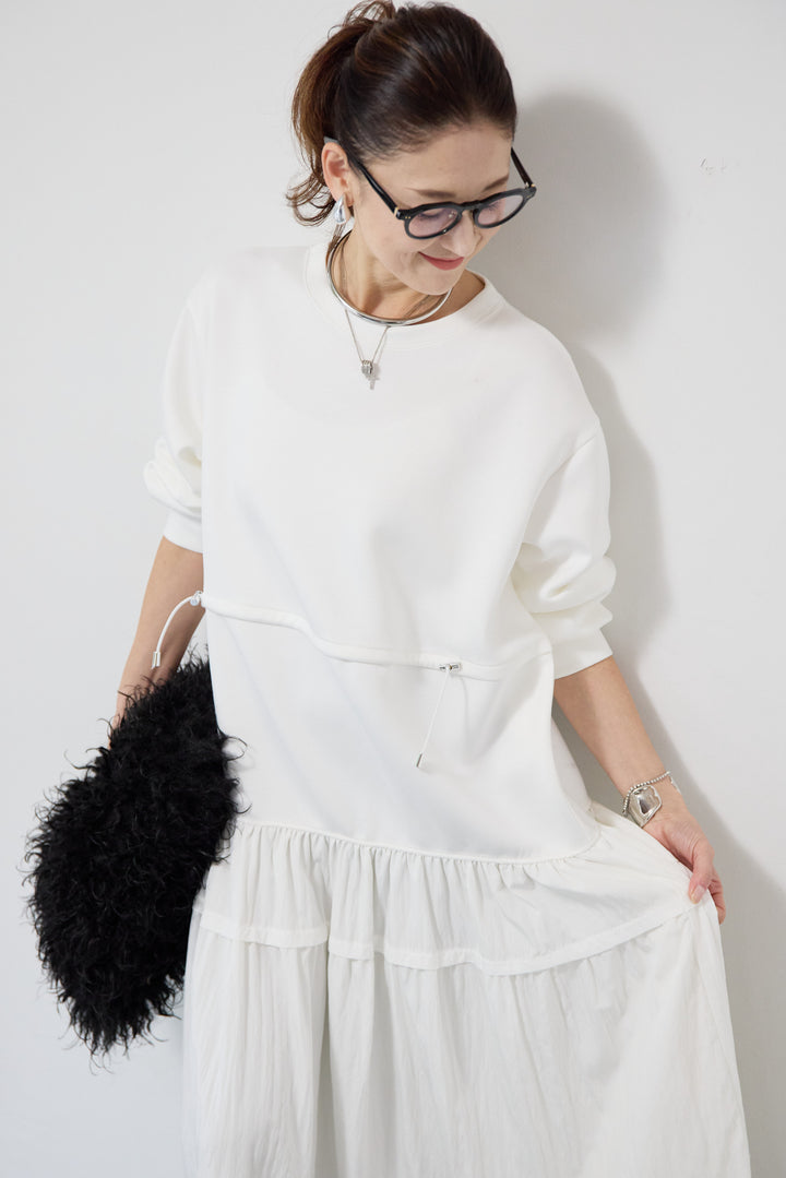 ウエストドロストドッキングワンピース