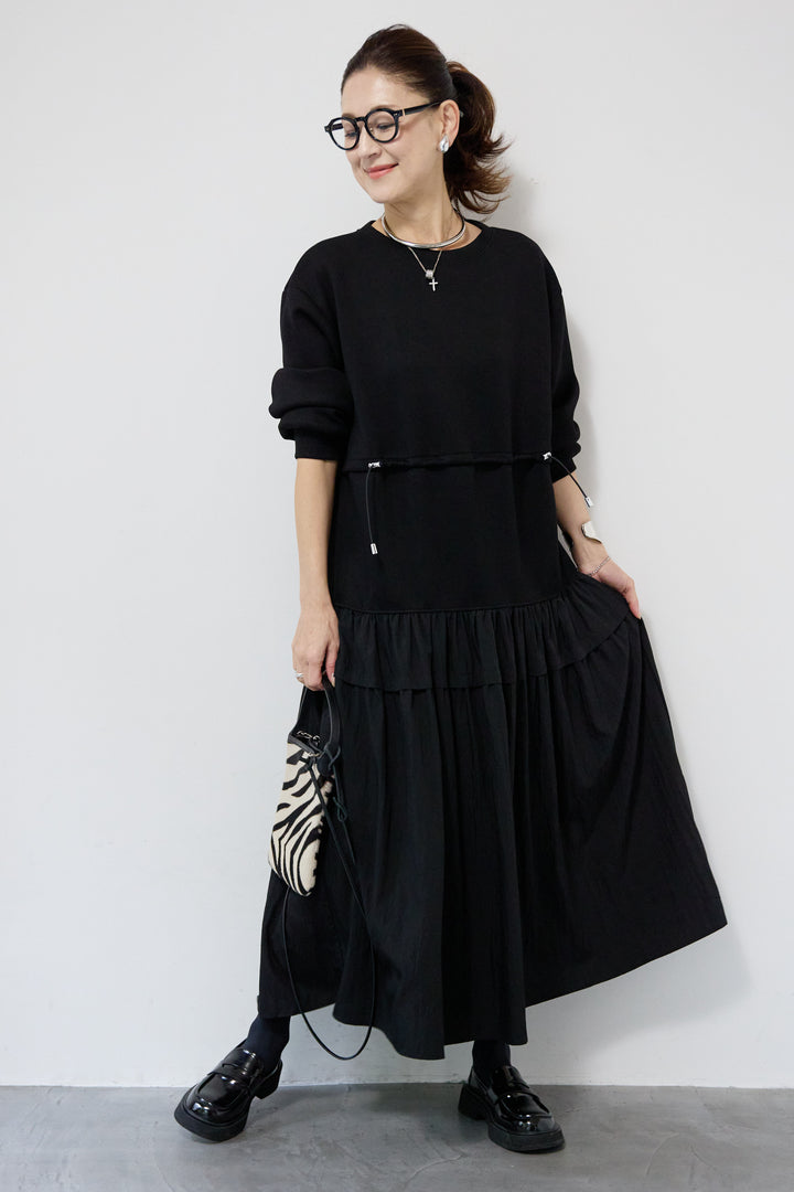 ウエストドロストドッキングワンピース