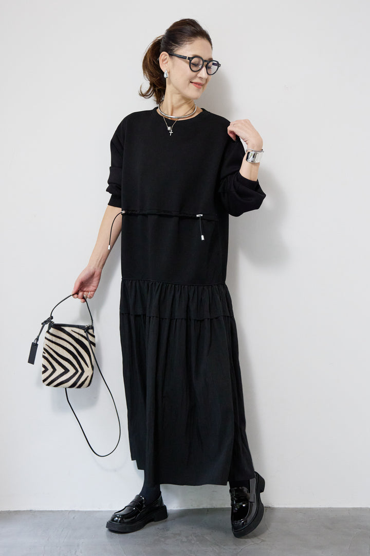 ウエストドロストドッキングワンピース