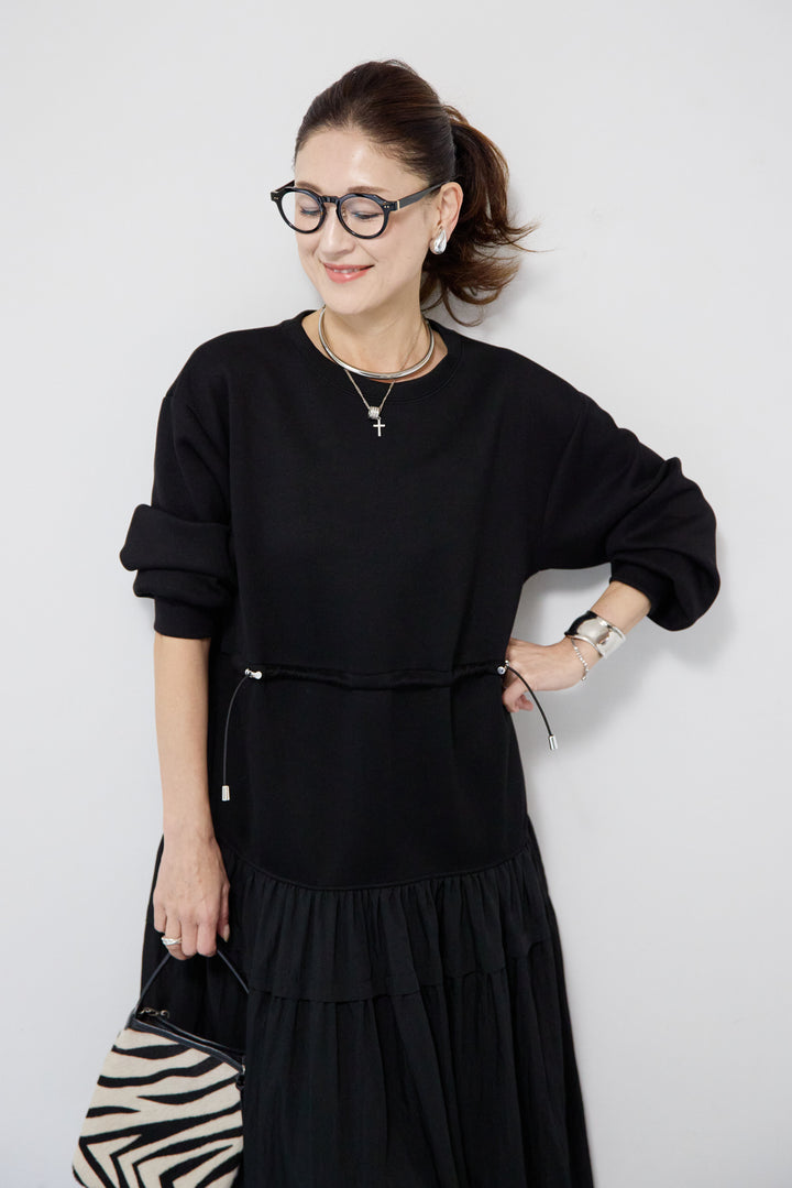 ウエストドロストドッキングワンピース