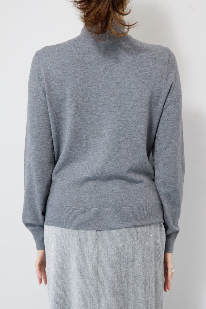 [SET]クラシカルジャンパースカート+ボウタイニットプルオーバー(2set)