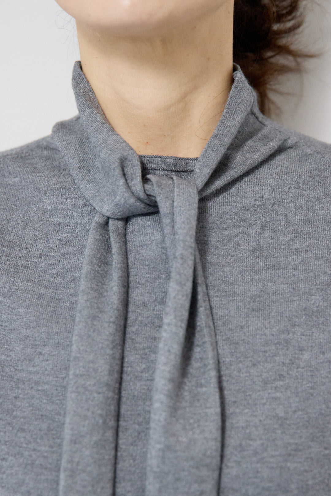 [SET]クラシカルジャンパースカート+ボウタイニットプルオーバー(2set)