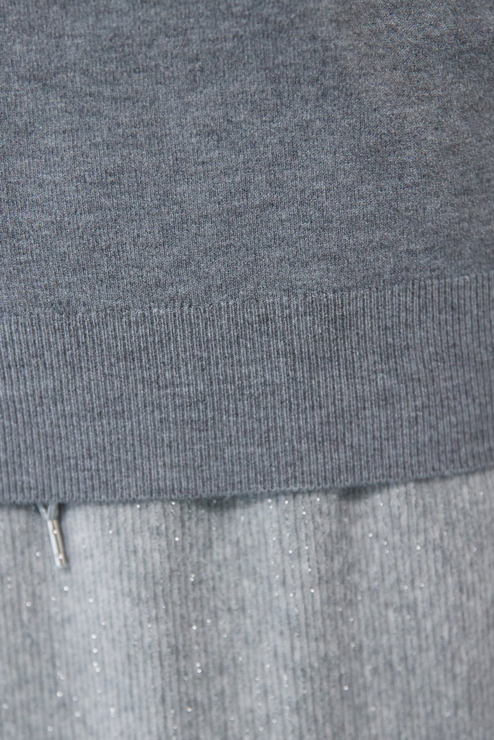 [SET]クラシカルジャンパースカート+ボウタイニットプルオーバー(2set)