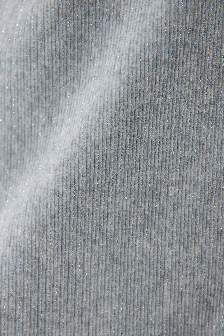 ニットラメコーデュロイスカート