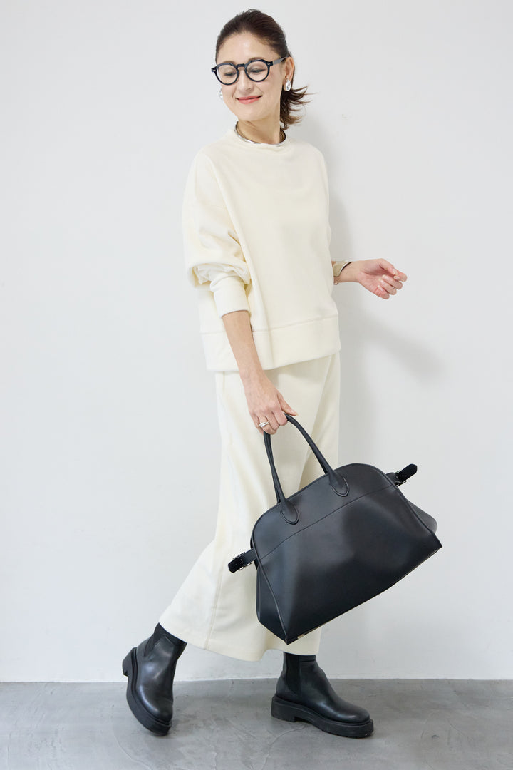 ニットラメコーデュロイスカート