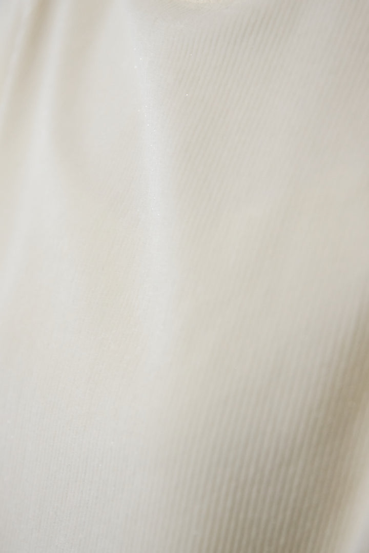 ニットラメコーデュロイスカート