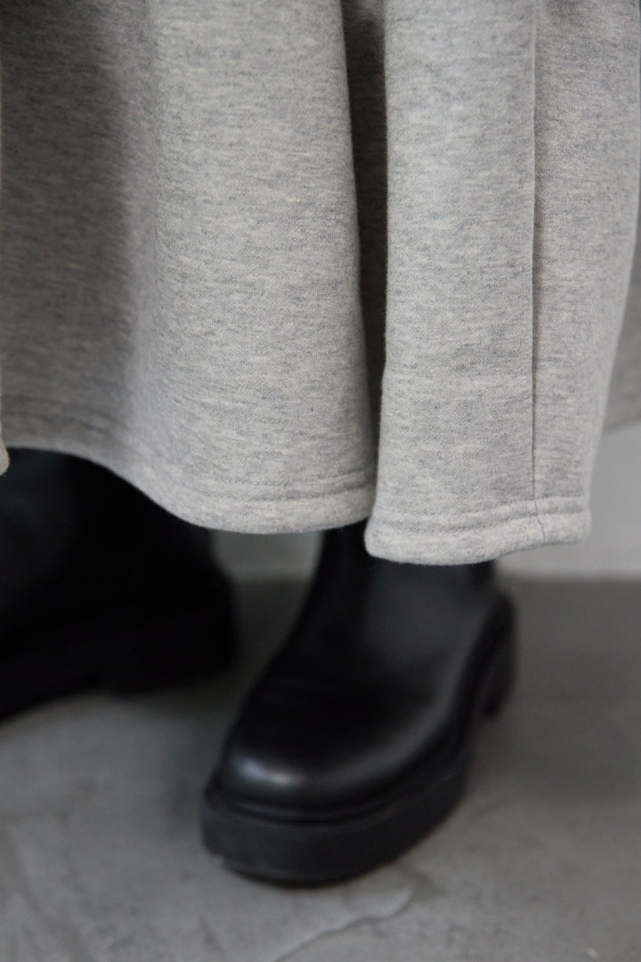 【2SET】裏起毛ティアードスウェットワンピース