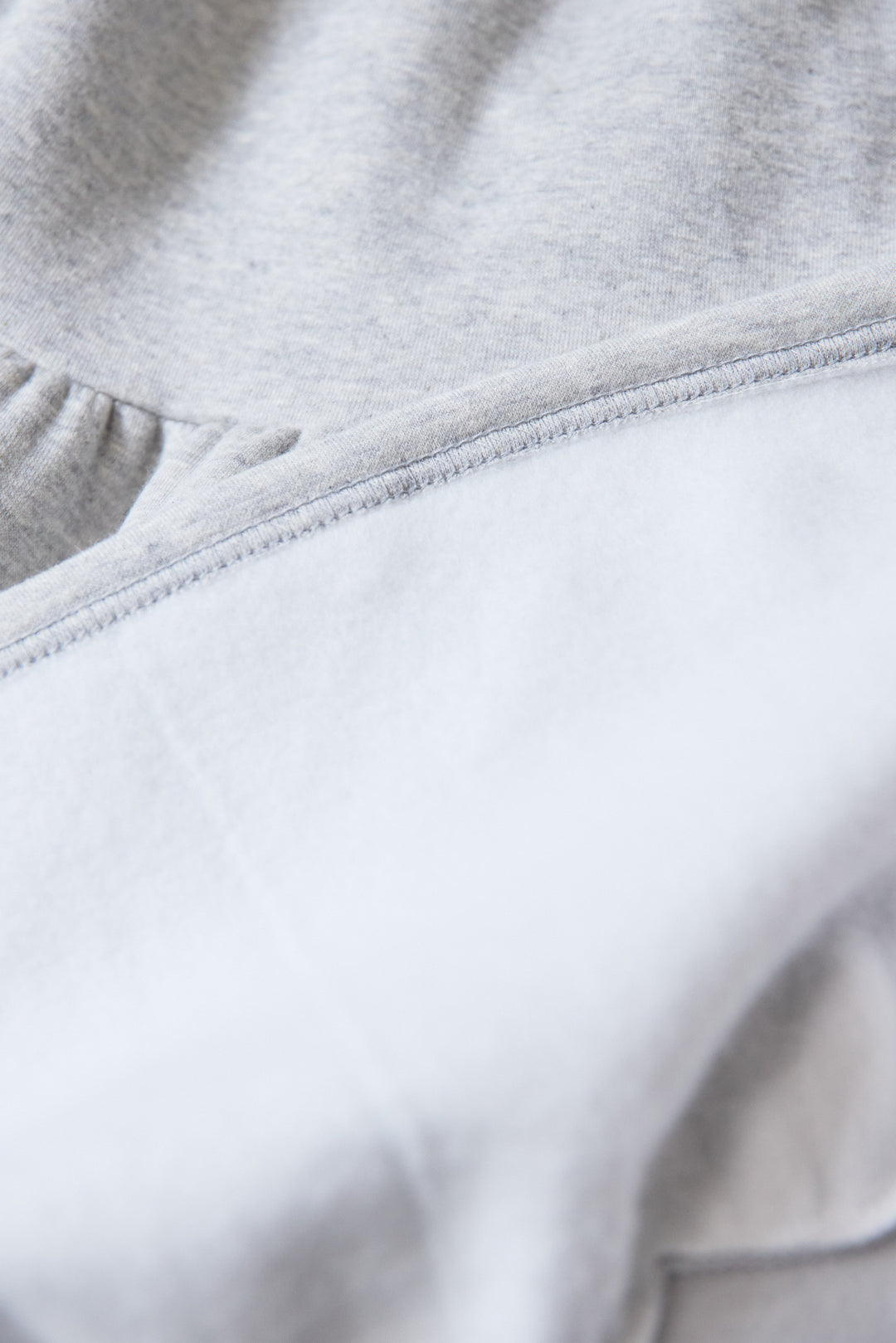 裏起毛ティアードスウェットワンピース