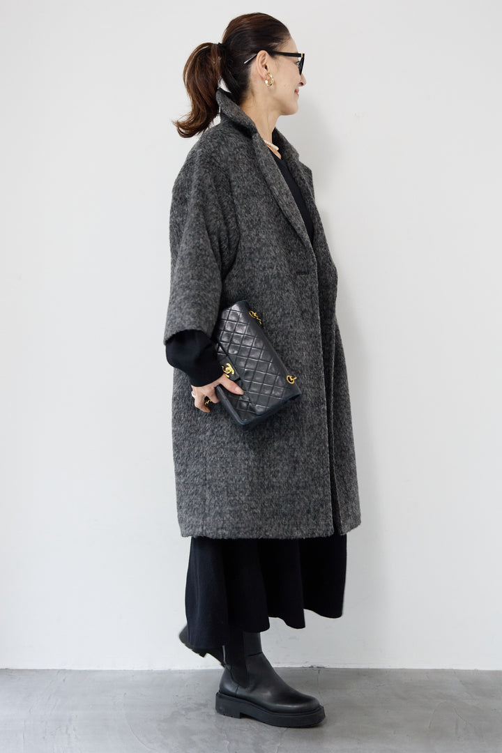 シャギーウールチェスターコート