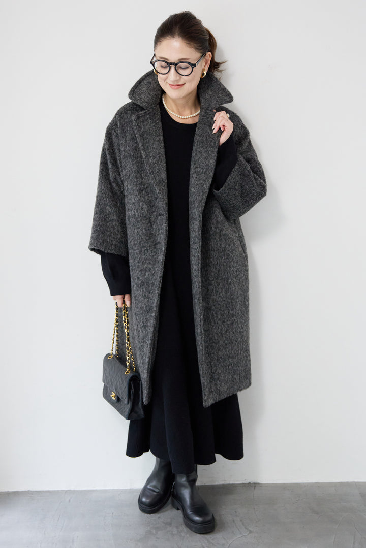 シャギーウールチェスターコート