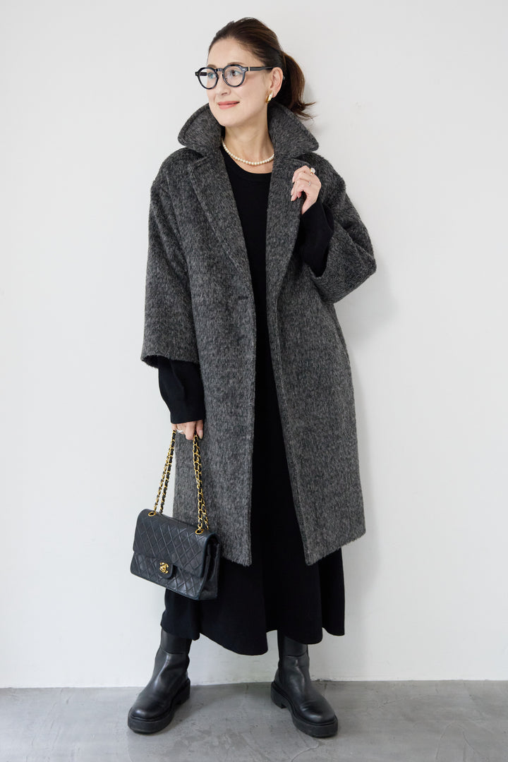 シャギーウールチェスターコート