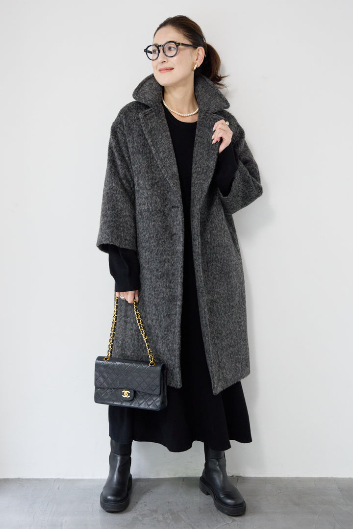 シャギーウールチェスターコート